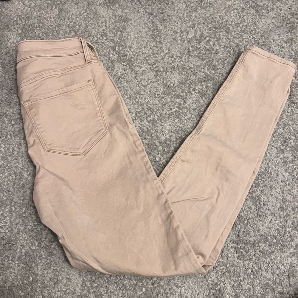 Tan jeans